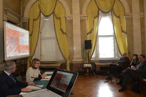 Maria Sandra Telesca (Assessore regionale Salute, Integrazione socio-sanitaria, Politiche sociali e Famiglia) durante il workshop sulla qualità delle cure del diabete in regione - Trieste 14/11/2017